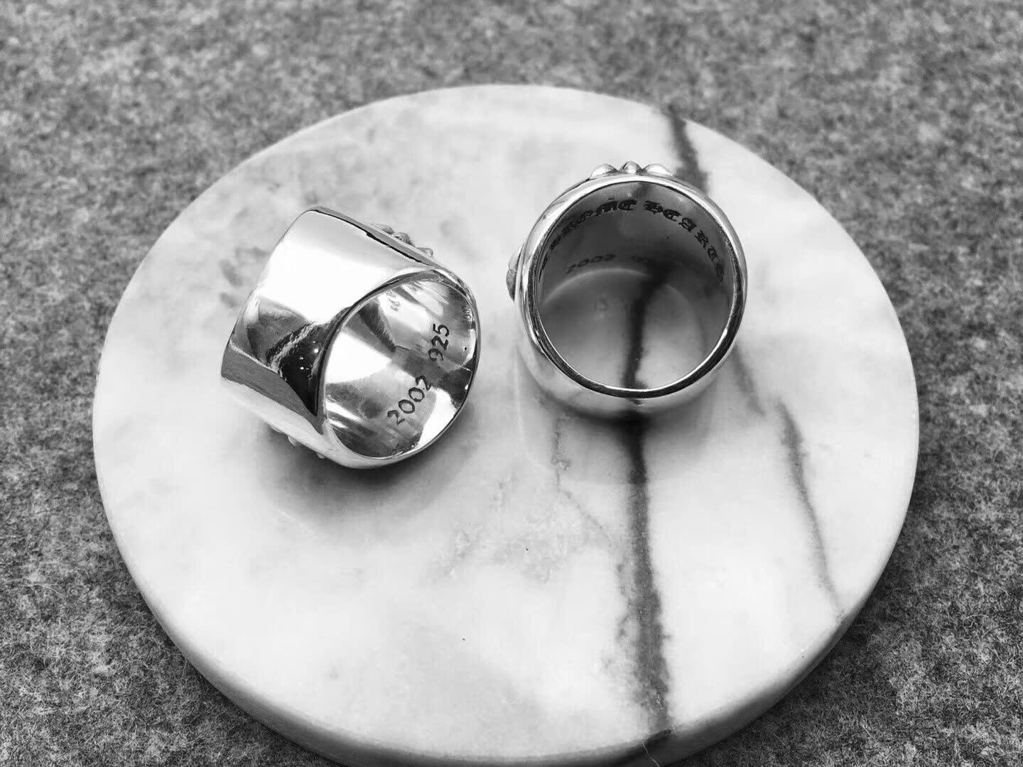 Chrome Hearts Silver Filigree Ring